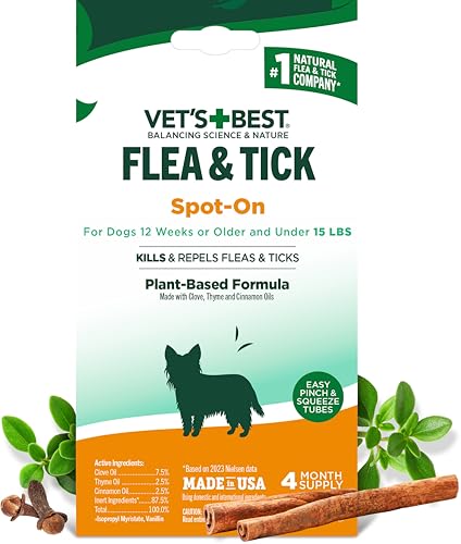 Best Flea Medicine for Small Dogs Without Vet Prescription