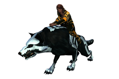 How Do Equip Skeleton Dog Never Winter